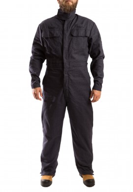 Inherently FR welding coverall