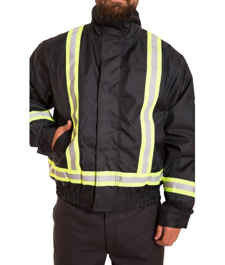 High Visibility 3 in 1 water/wind resistant bomber jacket
