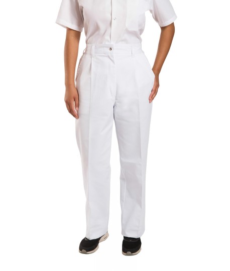 Pantalon de service pour dame à bouton pression Pantalon de service pour dame à bouton pression