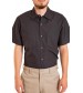 Short Sleeve Industrial shirt, button closure, gripper at collar