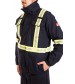 Flame resistant high visibility 3 in 1 Bomber jacket