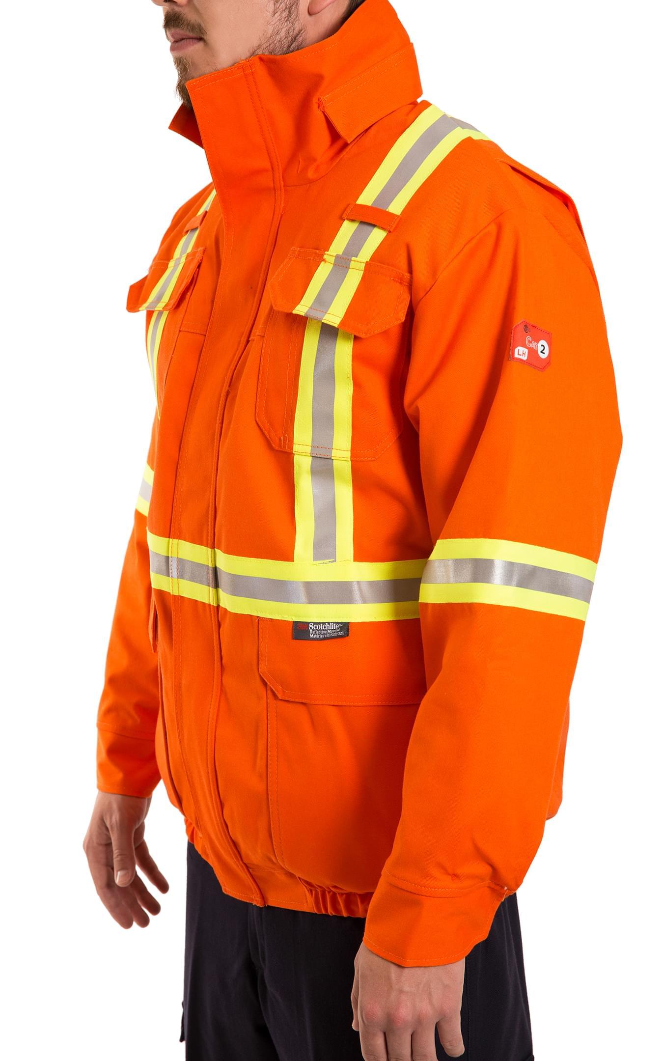 Flame resistant high visibility 3 in 1 Bomber jacket - LH Workwear