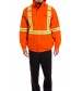 Flame resistant high visibility 3 in 1 Bomber jacket