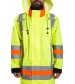 Insulated flagman Hi Vis water proof vest ("MTQ" standard)